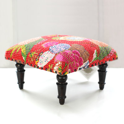 Solid Wood Accent Stool