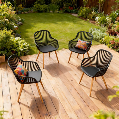 Dining Chairs, Set Of 4 by George Oliver