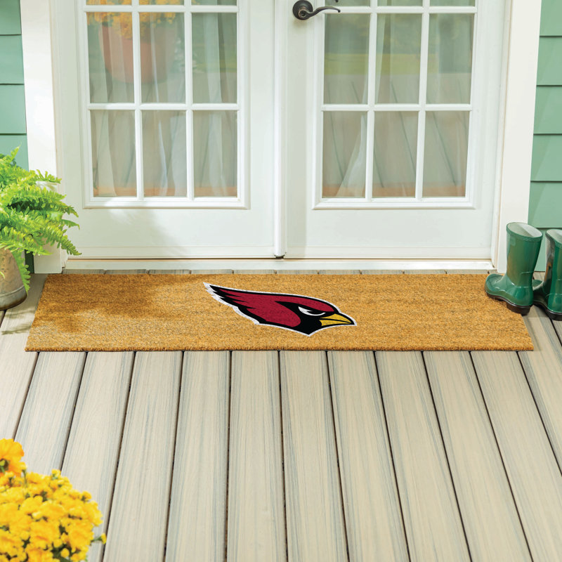 Très grand tapis couleur coco Arizona Cardinals, 60 po x 24 po