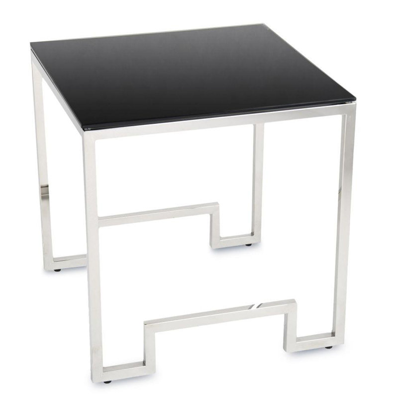 Exley Glass Top Sled Nesting Tables