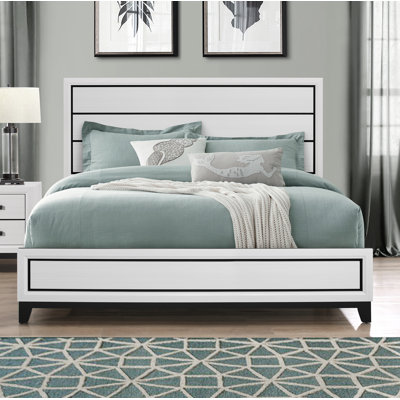 Solid Wood Standard Bed