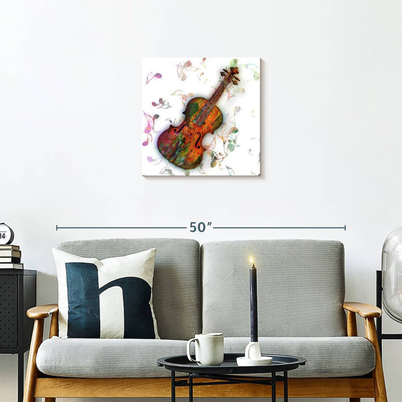 Violin Lessons, 20" H x 20" W