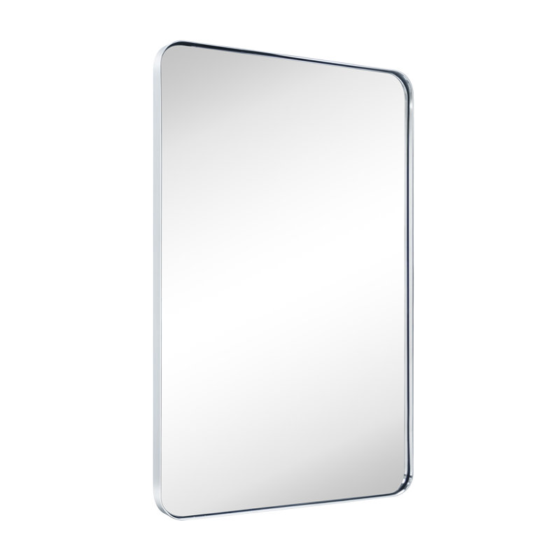 Miroir de salle de bain Kengston, Chrome chrome, 48 po x 30 po