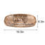 Plafonnier encastré 4 lumières 19 pouces Boho, cadre en métal noir avec abat-jour en corde de papier tissé à la main, sans ampoules incluses-1606488969