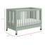 Maki 2-in-1 Convertible Portable Crib-2017907700