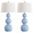 Sabb Ceramic Table Lamps with Linen Shade-1770625058
