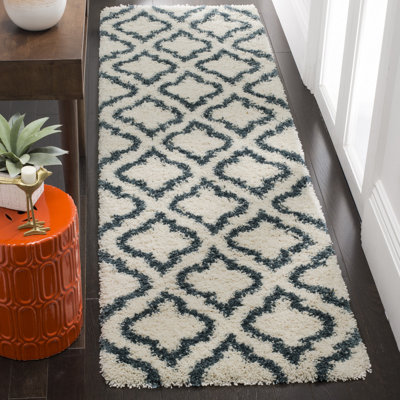 Darrold Hudson Shag Performance Geometric Rug