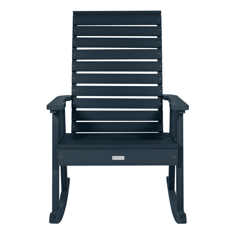 Chaise berçante en plastique Midwest, Bleu fédéral
