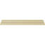 4 3/8"H x 4 3/8"P x 6 1/8"F x 94 1/2"L Loera Crown Moulding