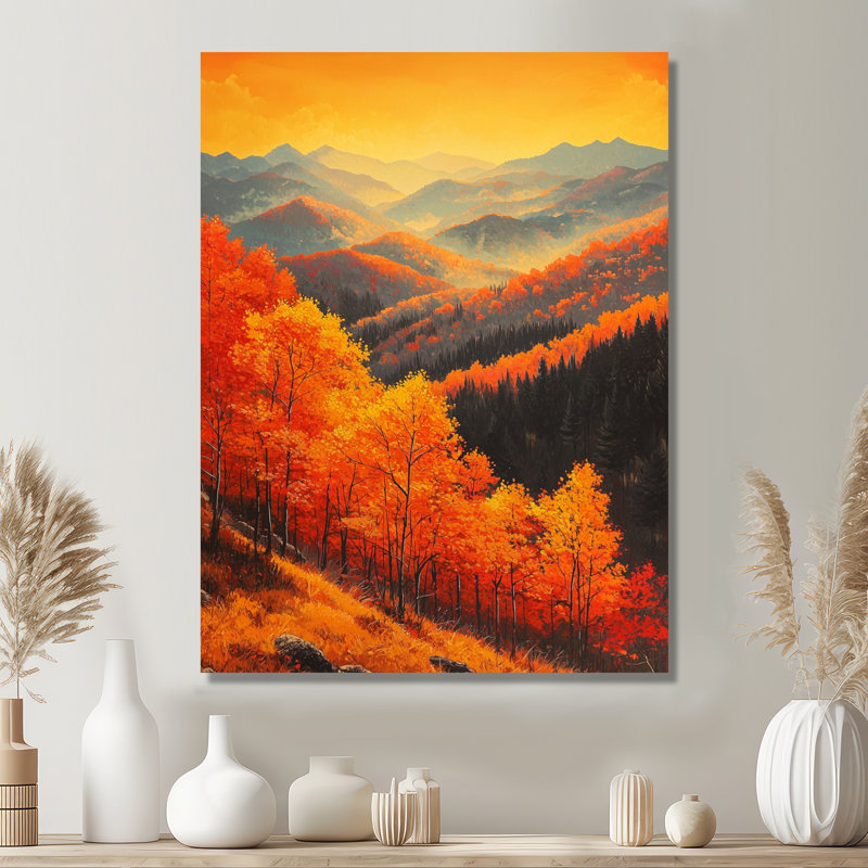Graubert - Paysages, impressions d'art mural, H 32 po x l 16 po, Toile tendue, Ne s’applique pas