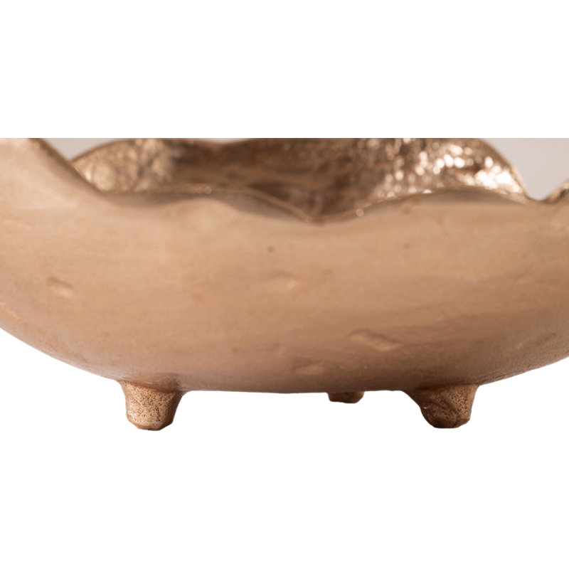 Bol en aluminium Calyx, Brass