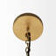 Luminaire suspendu brun en osier