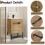 Meuble-lavabo autoportant avec lavabo