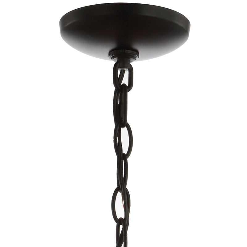 Sessoms 1 - Light Black/Brass Gold Pendant