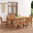 Vitelli 8 - Person Wood Patio Dining Set with Rectangular Table
