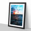 Moody Skies Above the Ocean - Picture Frame Graphic Art Print-55732261-55732262
