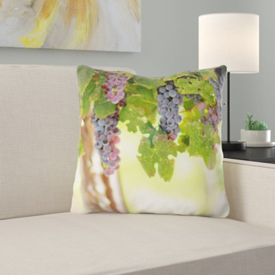 Microsuede Throw Pillow