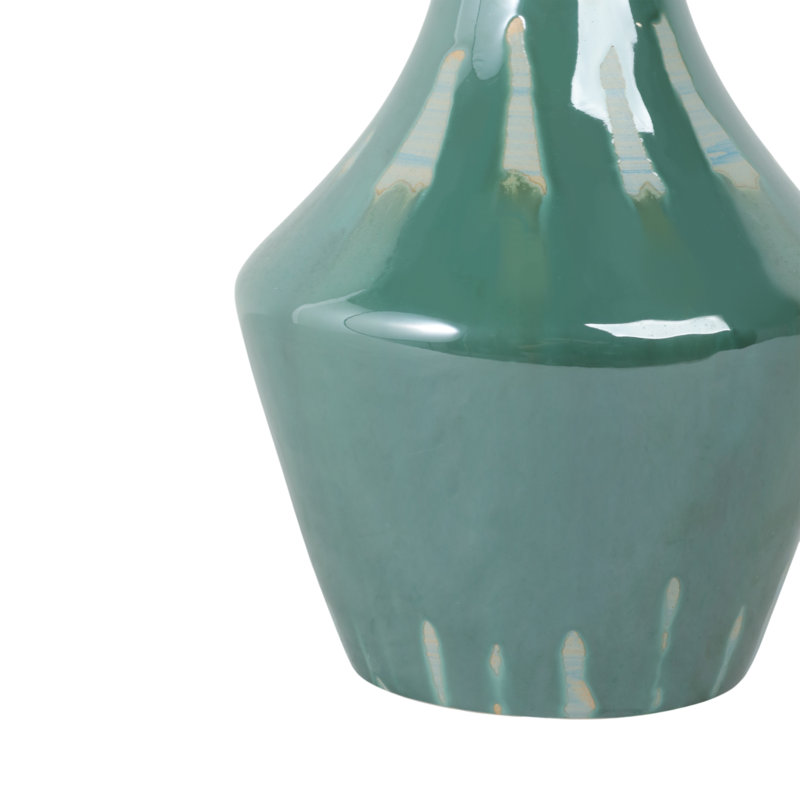Handmade Stoneware Table Vase, 12" H x 8" W x 8" D