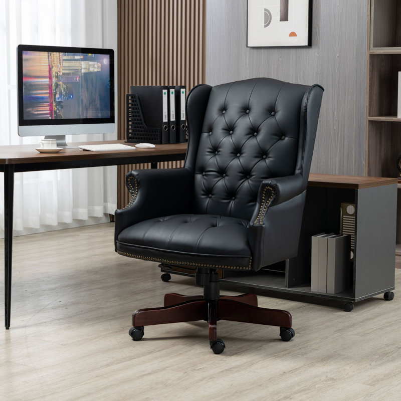 Fauteuil de direction en cuir PU