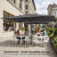 Parasol de marché semi-automatique en aluminium épais de 13 pi x 16 pi-551467732