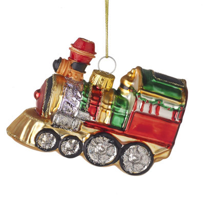 6cm Glass Hanging Figurine Ornament