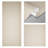 Nile 7-Panel Single Rail Panel Track Extendable 58"-98"W x 91.4"H, Panel width 15.75"