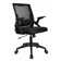 Bleona Office Chair With Flip-Up Armrests Ergonomic Computer Desk Chair Foldable Mesh Task Chair With Wheels Adaptive Lumbar Support Swivel Tilt Comfortable Study Chair For Student