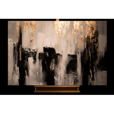 Shooting Upwards Hand Painted Acrylic Painting