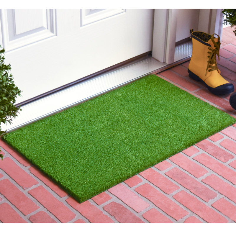 Tapis d'extérieur antidérapant Kasper, Vert, L 24 po x L 36 po