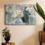 «Vessels and Blooms Blues», toile tendue avec châssis-795776370