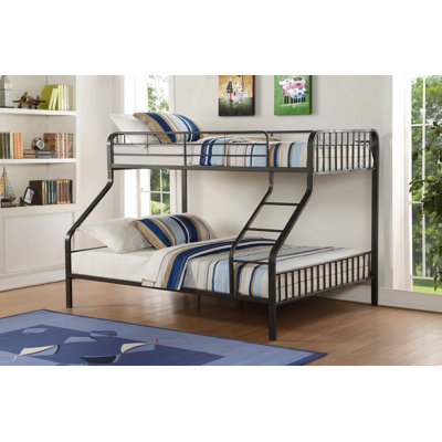 Caius Gunmetal Finish Twin Xl/Queen Bunk Bed