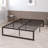 Tabares 14 Inch Metal Platform Bed Frame/Steel Slat Support/No Box Spring Needed-1259347922