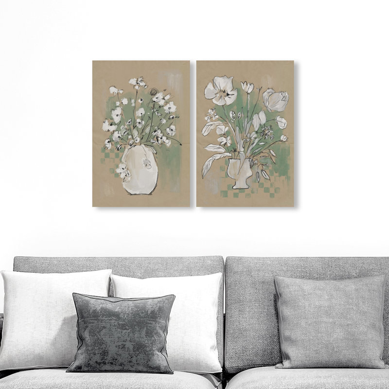 Spring Energy Set Set by Oliver Gal, 24" H x 16" W, Gallery Wrapped