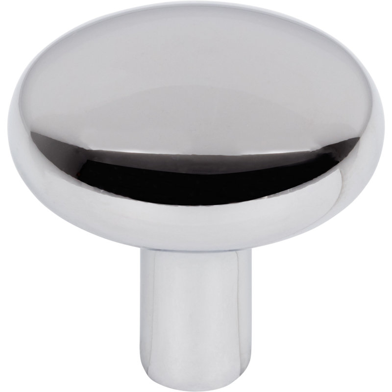 Loxley Mushroom Knob, Polished Chrome