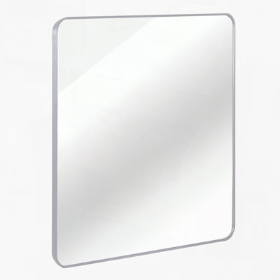 Metal Framed Square Bathrrom Mirror for Wall