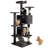 Chatrin Cat Tree Multi Level Cat Tower with Scratching Posts Cozy Perches and Cat Condo for Indoor Cats Play Climb Scratch and Rest Use-2028827582-2028827573