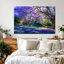 «GUTTATY Spring», art mural sur toile nature, affiche de peinture d'arbre floral pour le salon, la chambre à coucher, images printanières de paysage, grande œuvre d'art prête à être suspendue, 20 po x 30 po