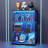 Black Round Glass Door Display Case, Three-Tiered Fully Transparent Display, With Three-Color Lighting And Human Body Sensor, Specially Designed For Collectibles.