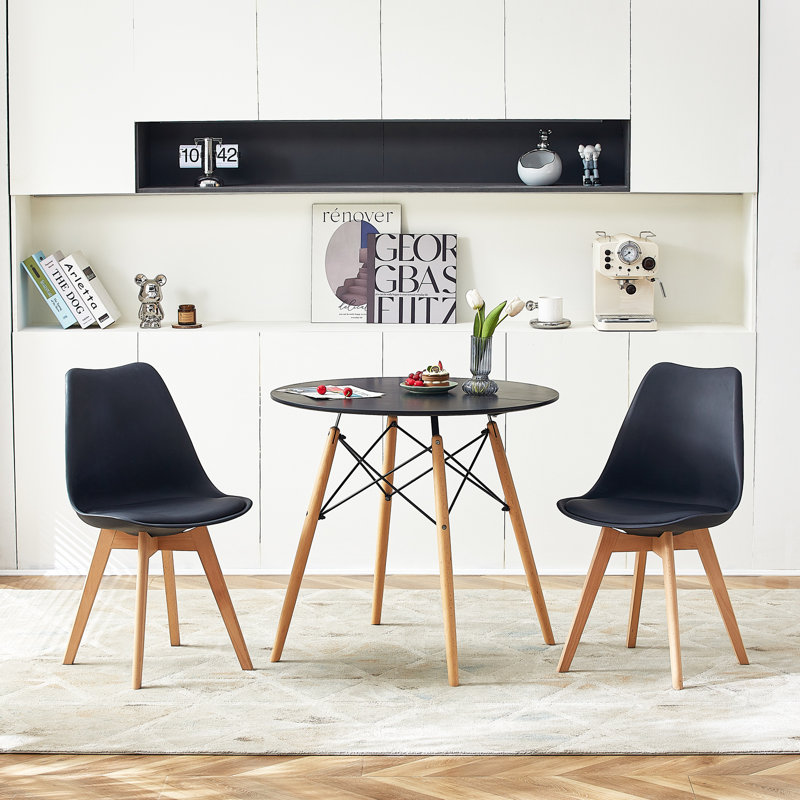 Ensemble repas pour 2 personnes Janeese, Noir, Blanc
