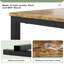 40cm W Metal Bedside Table