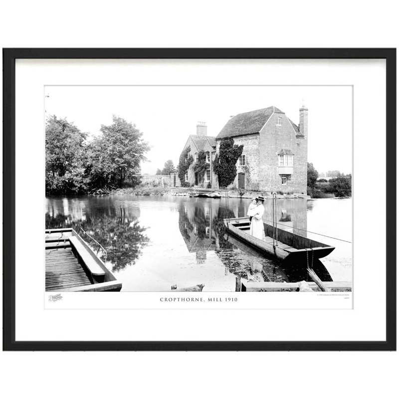 Cropthorne, Mill 1910 by Francis Frith - Single Picture Frame Print, 28cm H x 36cm W x 2.3cm D