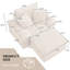 Chaise avec accoudoirs simple en velours côtelé 47,61 po et 2 coussins décoratifs - aucun assemblage requis-1444829201