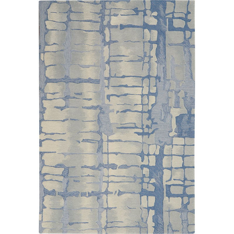 Williamsburg Abstract Hand Woven Area Rug, Rectangle 160 x 236cm