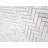 Bianco Dolomite 1"x3" Herringbone Matte