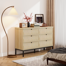 Boho Natural Rattan 6 - Drawer Dresser