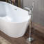 Robinet de baignoire monocommande à fixation au sol avec douche à main-82601657