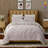 Ensemble de housse de couette 100% coton couleur percale 3 pièces Color Sense-110376884-110376885
