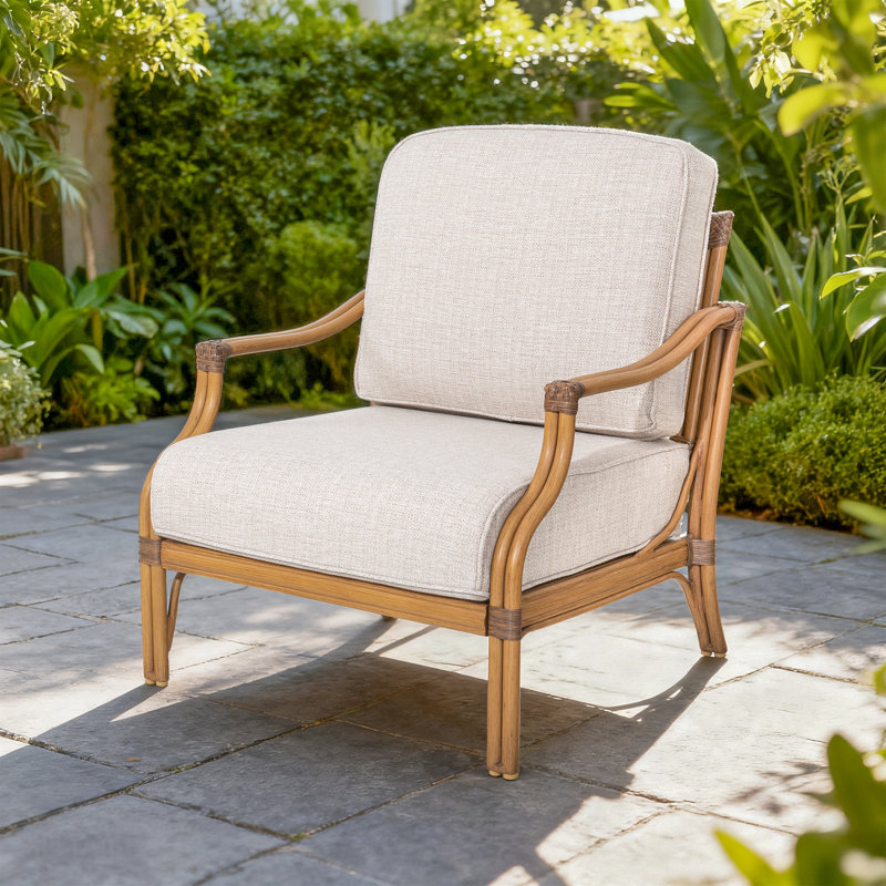 Chaise longue avec coussins Arcadia