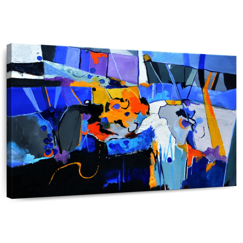 Avery Smile Abstract, 8" H x 12" W