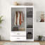 Armoire 3 portes avec 2 tiroirs-1887808323